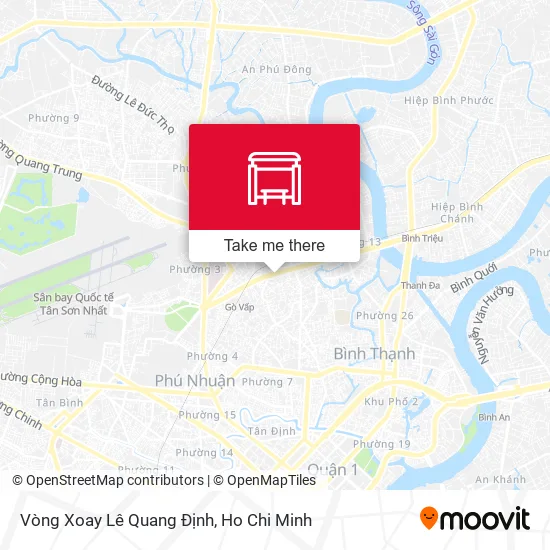 Vòng Xoay Lê Quang Định map
