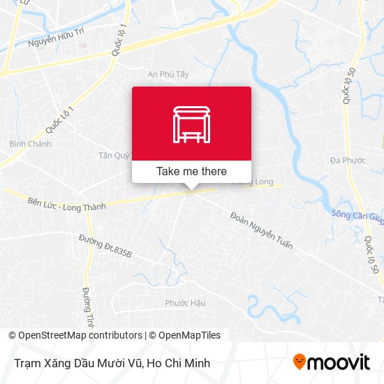 Trạm Xăng Dầu Mười Vũ map