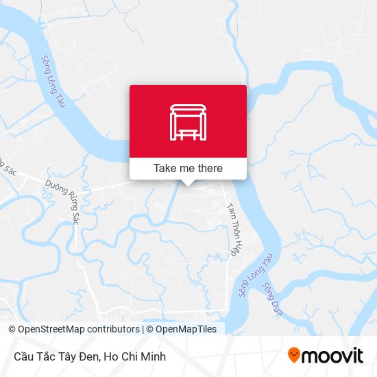 Cầu Tắc Tây Đen map
