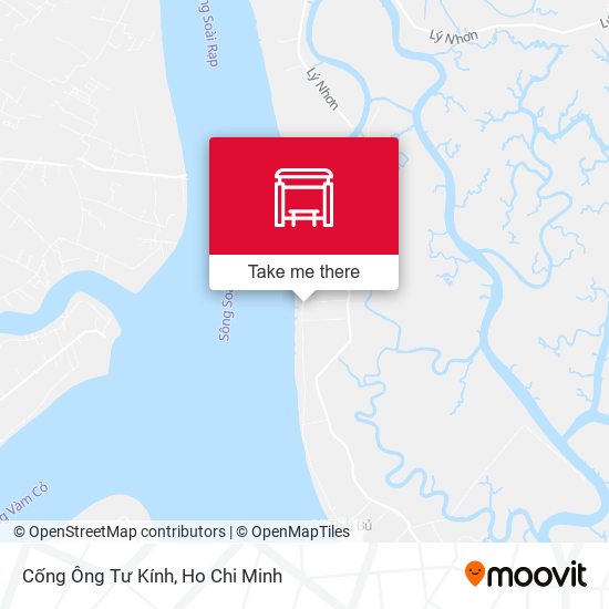 Cống Ông Tư Kính map
