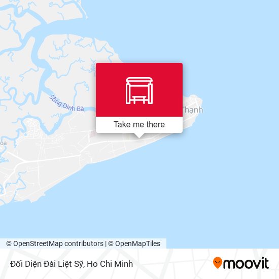 Đối Diện Đài Liệt Sỹ map