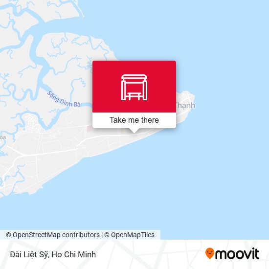 Đài Liệt Sỹ map
