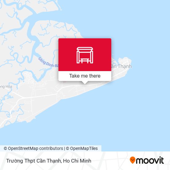 Trường Thpt Cần Thạnh map