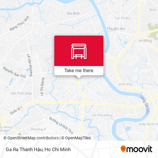 Ga Ra Thanh Hậu map