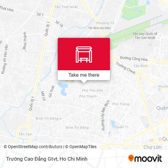 Trường Cao Đẳng Gtvt map