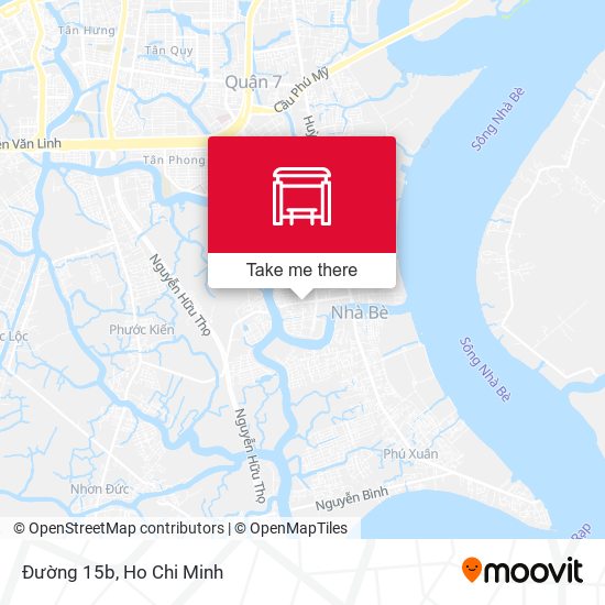 Đường 15b map