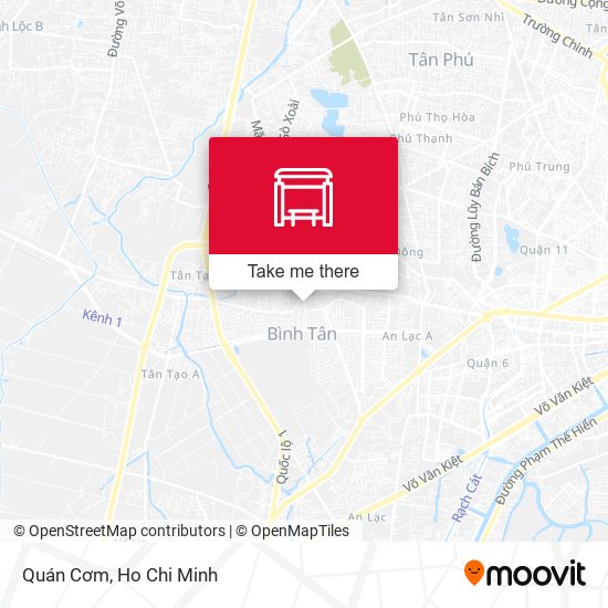 Quán Cơm map