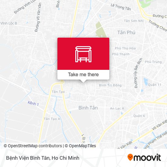 Bệnh Viện Bình Tân map