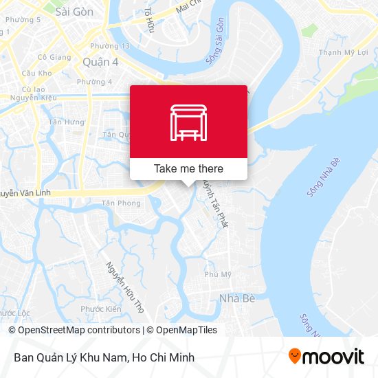 Ban Quản Lý Khu Nam map