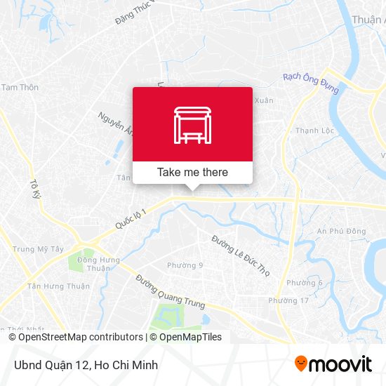 Ubnd Quận 12 map