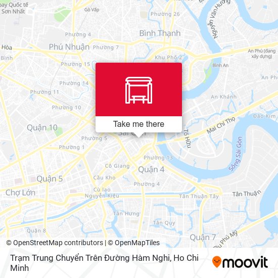 Trạm Trung Chuyển Trên Đường Hàm Nghi map