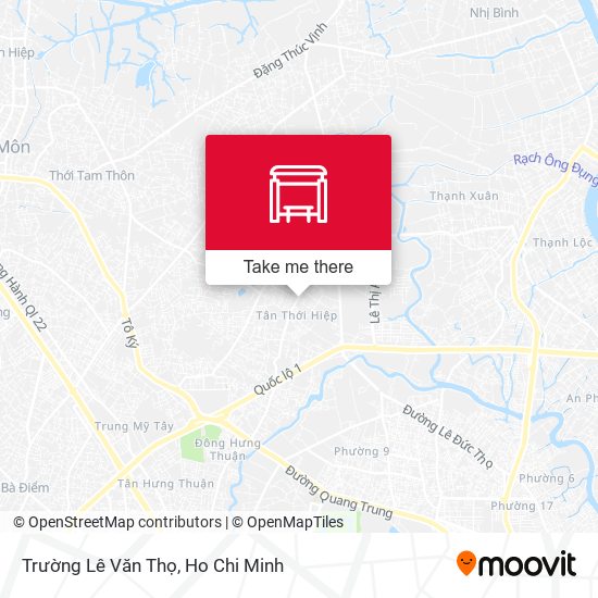 Trường Lê Văn Thọ map