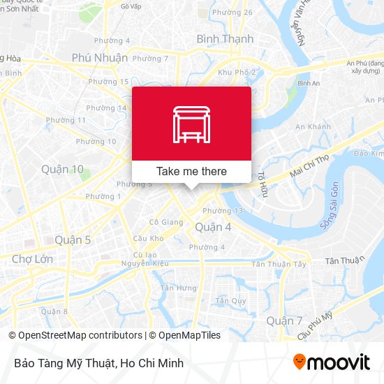 Bảo Tàng Mỹ Thuật map