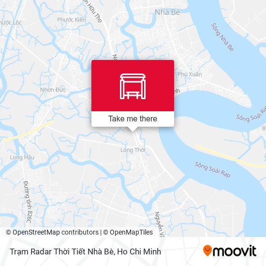 Trạm Radar Thời Tiết Nhà Bè map