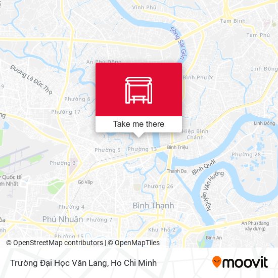 Trường Đại Học Văn Lang map