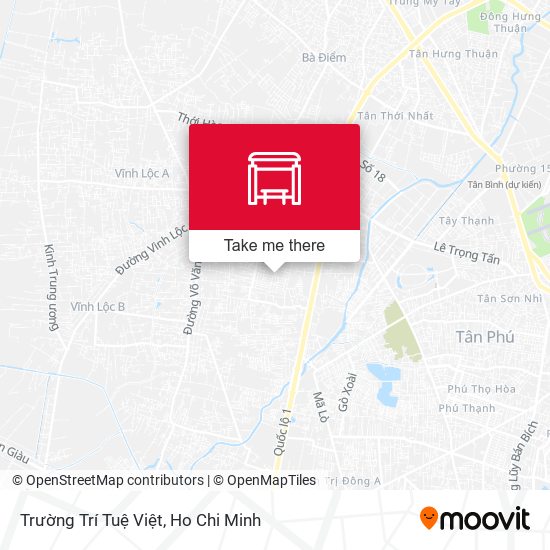 Trường Trí Tuệ Việt map