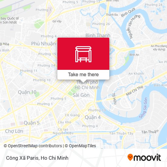 Công Xã Paris map