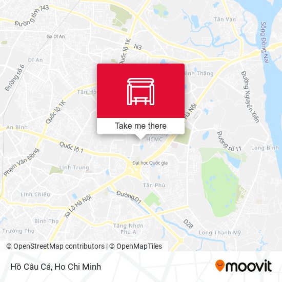 Hồ Câu Cá map