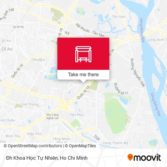 Đh Khoa Học Tự Nhiên map