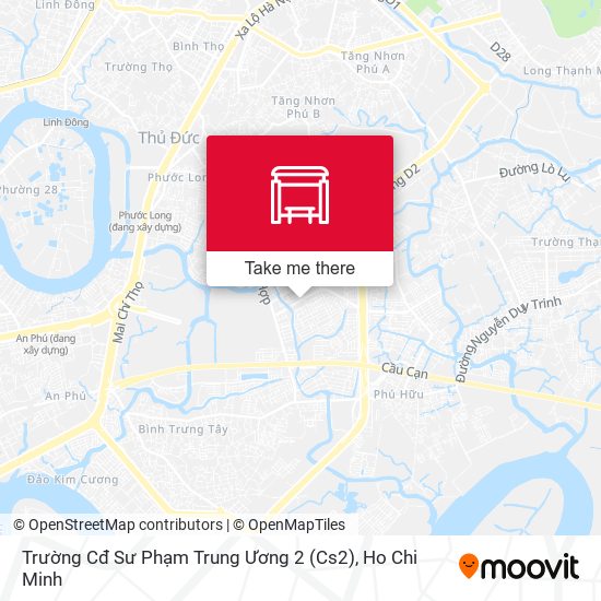 Trường Cđ Sư Phạm Trung Ương 2 (Cs2) map