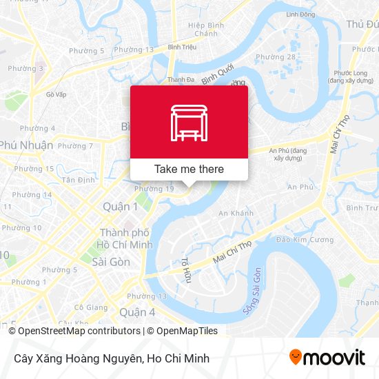Cây Xăng Hoàng Nguyên map