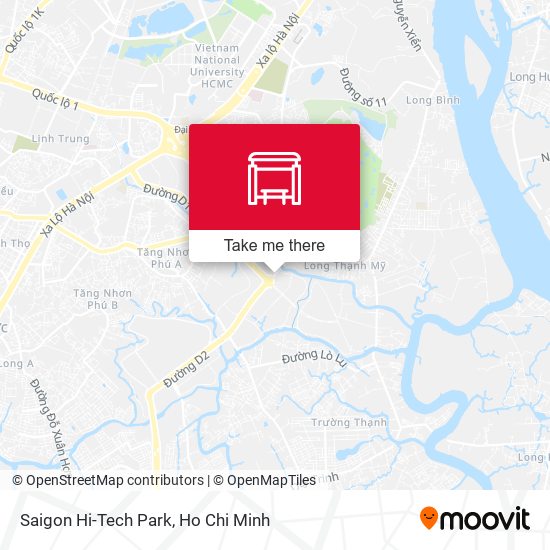 Saigon Hi-Tech Park map