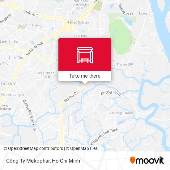 Công Ty Mekophar map
