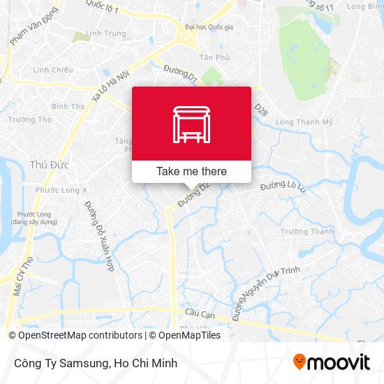 Công Ty Samsung map