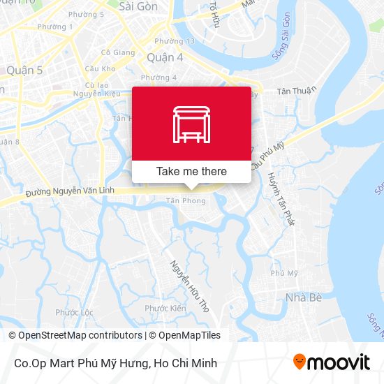 Co.Op Mart Phú Mỹ Hưng map