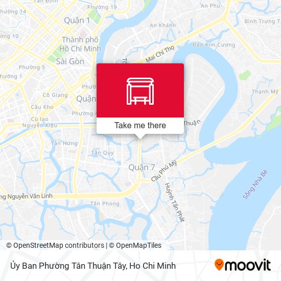 Ủy Ban Phường Tân Thuận Tây map