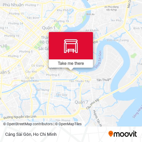 Cảng Sài Gòn map