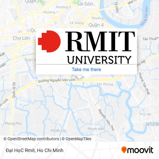 ĐạI HọC Rmit map