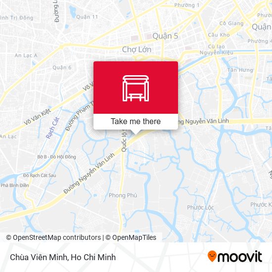 Chùa Viên Minh map