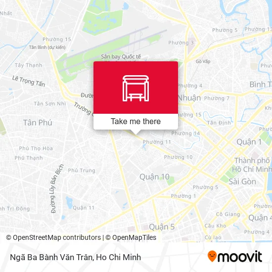 Ngã Ba Bành Văn Trân map