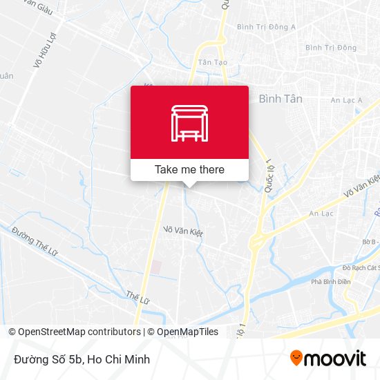 Đường Số 5b map
