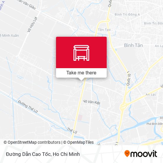 Đường Dẫn Cao Tốc map