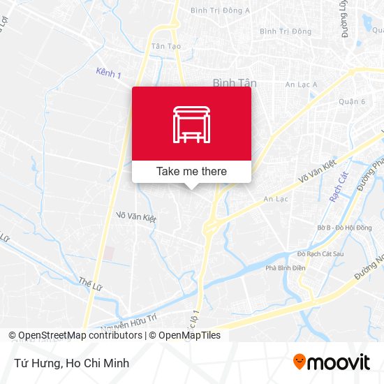 Tứ Hưng map