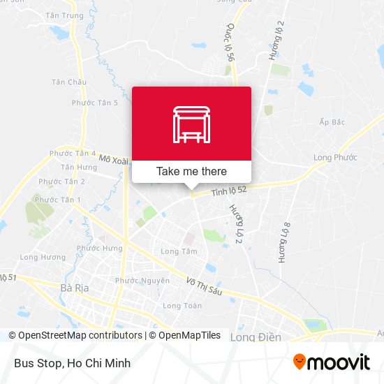 Bus Stop map