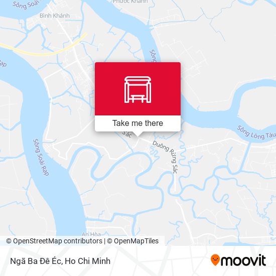 Ngã Ba Đê Éc map
