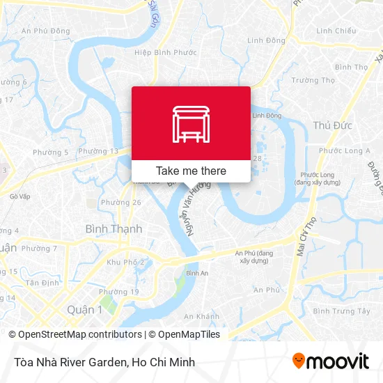 Tòa Nhà River Garden map