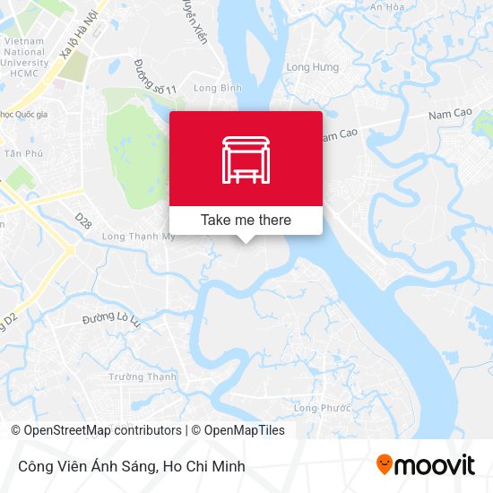 Công Viên Ánh Sáng map