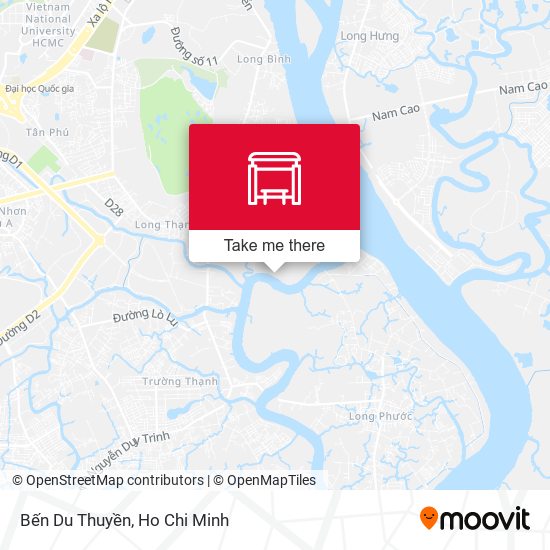 Bến Du Thuyền map