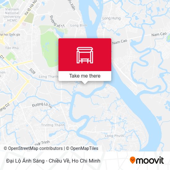 Đại Lộ Ánh Sáng - Chiều Về map