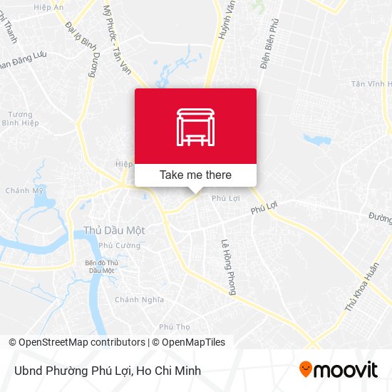Ubnd Phường Phú Lợi map