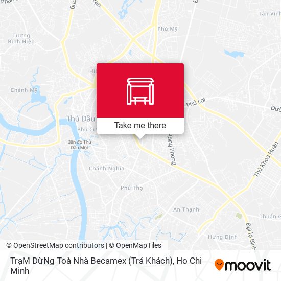 TrạM DừNg Toà Nhà Becamex (Trả Khách) map