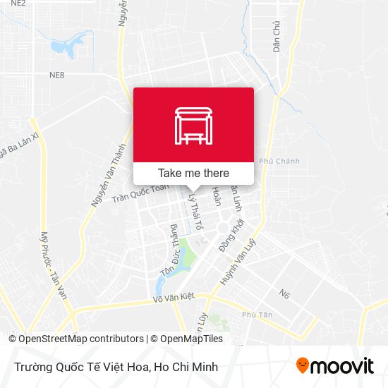 Trường Quốc Tế Việt Hoa map