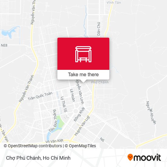 Chợ Phú Chánh map