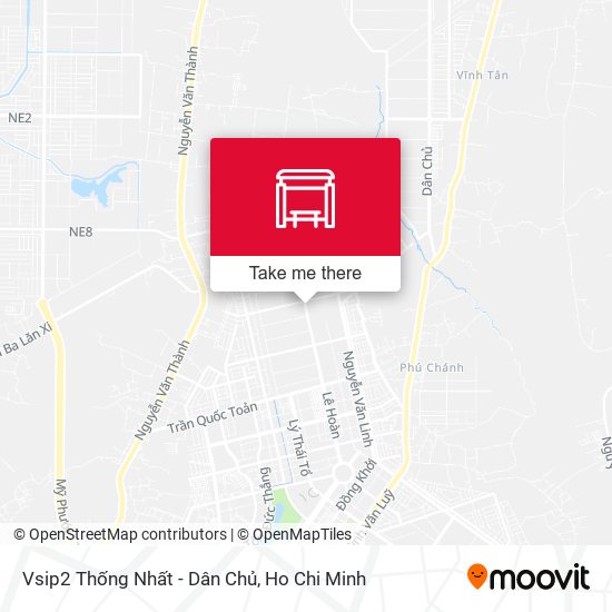 Vsip2 Thống Nhất - Dân Chủ map