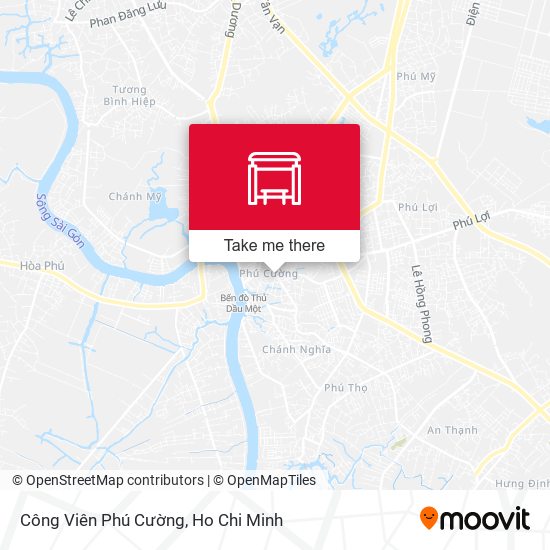 Công Viên Phú Cường map