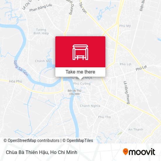 Chùa Bà Thiên Hậu map